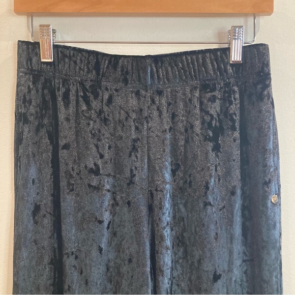 FABLETICS Sz S Go-To  Crushed Velour Wide Leg High Rise Palazzo Style Pants - Picture 7 of 10